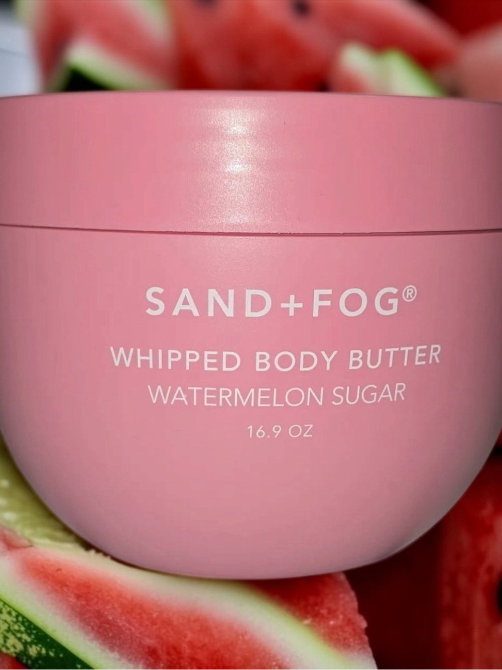 SAND+FOG Whipped Body Butter - Watermelon Sugar 16.9oz